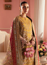 The Secret Garden by Nureh Embroidered Organza 4 Piece Unstitched Suits - NU24SG NL-60 FLORENCE